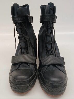 Converse Chuck Taylor All Star Gr 82 Xx High Blk  Size 9.5 (run 1/2 size L)